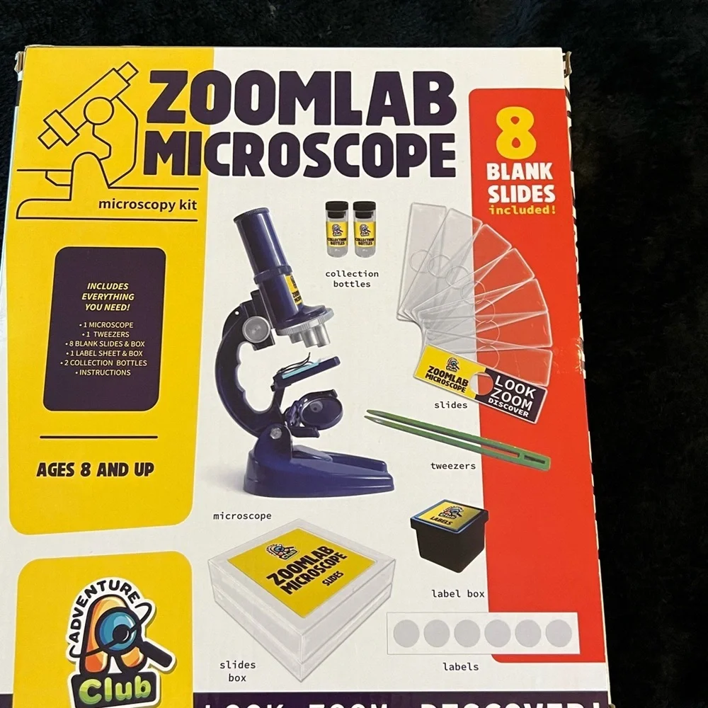 Zoomlab Microscope Microscopy Kit